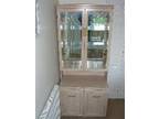 Display Cabinet - glass fronted Limed oak,  glass....